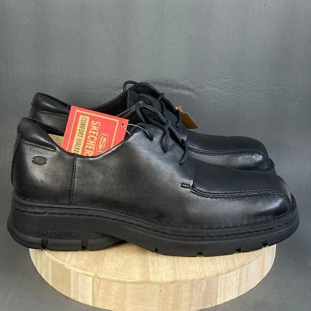 SKECHERS Comfort Walk Lite-Weight Chunky Oxford Shoes Mens Size 13